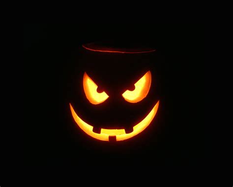 Scary Halloween Pumpkins Wallpaper 1280x1024 26595