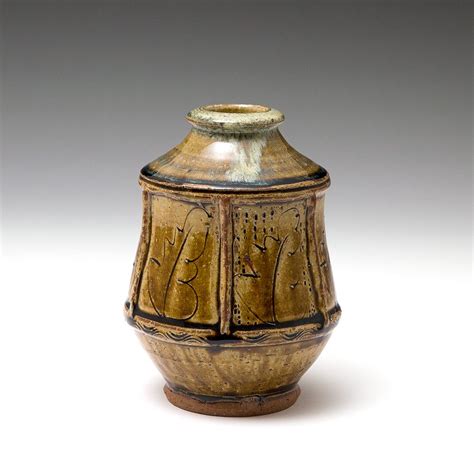 Mike Dodd Small Waisted Vase Vase Clay Mugs Ceramics