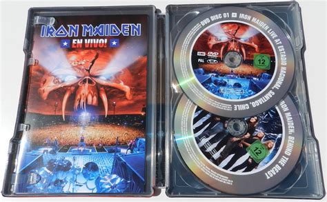Iron Maiden En Vivo Steelbook Edition Hi Def Ninja Blu Ray