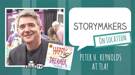 Storymakers On Location Peter H Reynolds At Tla Youtube