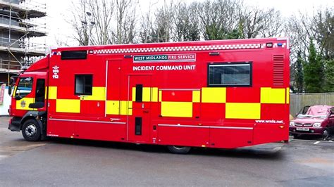 West Midlands Fire Service Incident Command Unit 109 Bx61 Khl