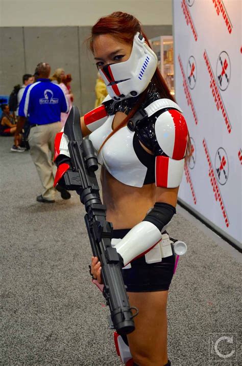 female stormtrooper sexy cosplay stormtrooper