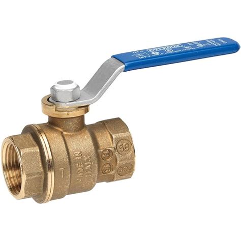 Everbilt 2 In Fip X 2 In Fip Full Port Lead Free Brass Ball Valve 116 2 2 Eb The Home Depot