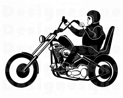 Chopper Motorcycle 2 Svg Motorcycle Svg Motorcycle Clipart Etsy