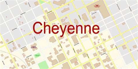 Cheyenne Zip Code Map