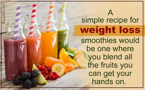 Homemade Smoothies For Weight Loss You Ll Want To Have Right Now