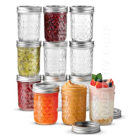 China Wholesale 8 Oz Mason Jars Canning Jars Jelly Jars With Regular