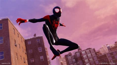 Spider Man Miles Morales Inclui Um Fato Do Filme Spider Man Into The