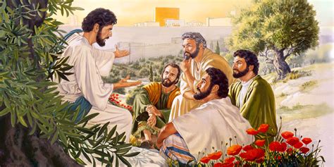 Jesus Ensenando A Sus Discipulos