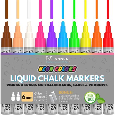 Liquid Chalk Board Markers Best Erasable Chalkboard Markers Pens
