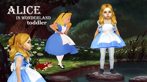 Stardust Sims 4 — Alice In Wonderland Toddler Outfit I Decided To