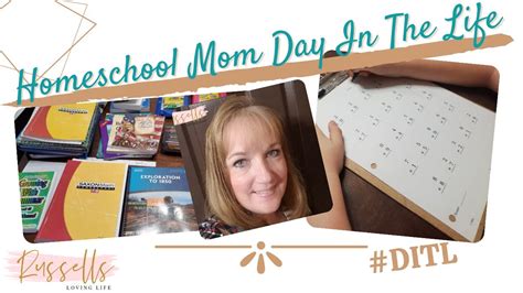 Day In The Life Of A Homeschool Mom Homeschool Day In The Life