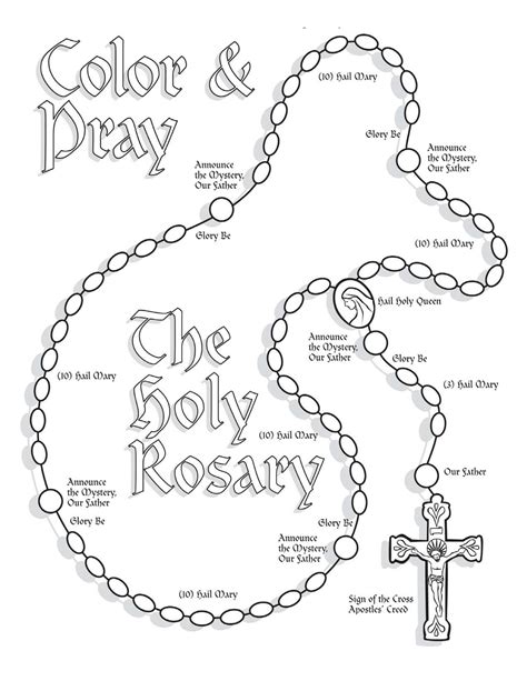 Printable Rosary Mysteries Printable Word Searches