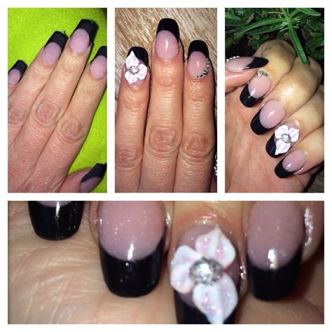 Funeral Nail Designs