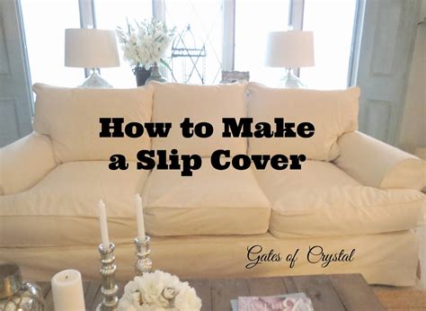 I googled how to make a cushion cover and was all ready to break out the sewing machine, with which i am terrible. Gates of Crystal: Making a Slip Cover - Part Three