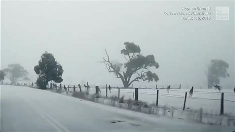 Snow And High Winds Hammer Southeast Australia The