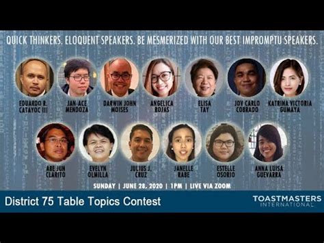 New medicare drug june 16, 2005 benefit. Toastmasters District 75 Philippines Table Topics Speech ...