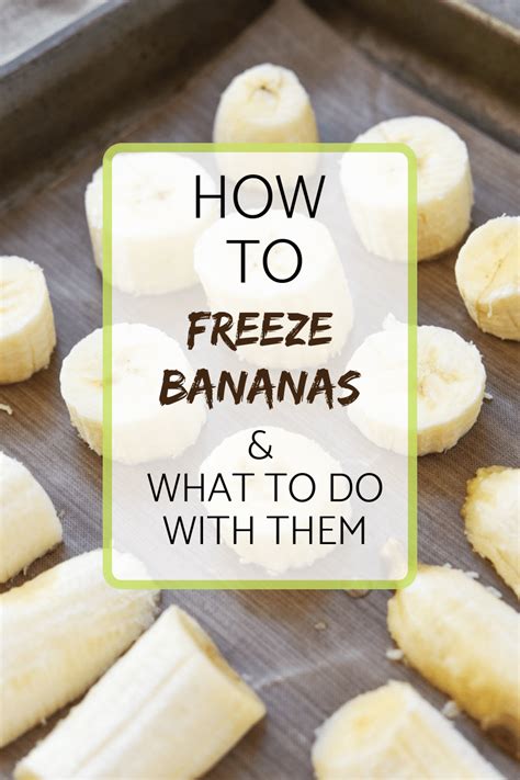 How To Freeze Bananas Meal Plan Addict