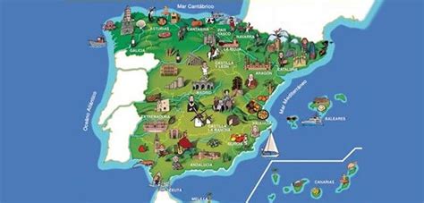 Monumentos Patrimonio De La Humanidad En España Mapa De España