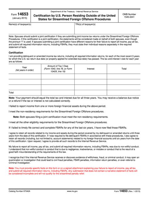 Form 14653 Fill Out And Sign Printable Pdf Template Signnow