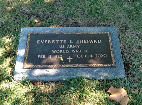Everette Lee Shepard (1923-2020) - Find a Grave-gedenkplek