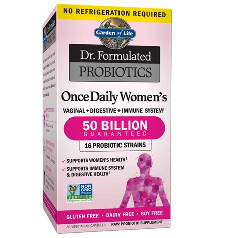 Garden Of Life Dr Formulated Probiotics Once Daily Womens Shelf
