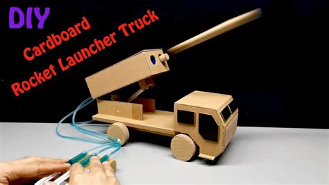 These rocket launches are actually amazing! How to Make Rocket Launcher Truck From Cardboard | DIY ...