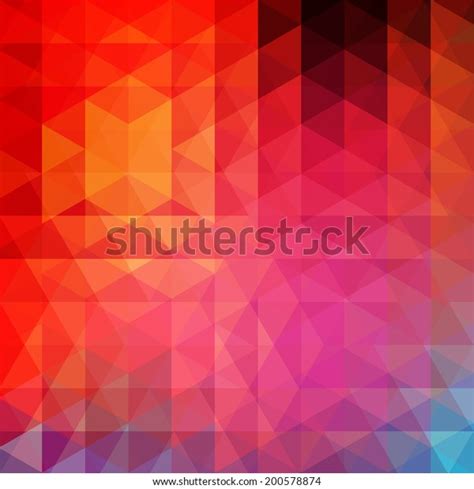 Abstract Background Consisting Triangles Stock Vector Royalty Free