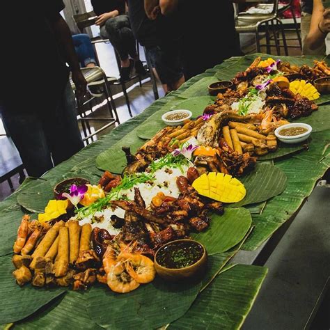 Best Meal Of 2016 Kamayan Style Filipino Feast By Mfk By Aysee In