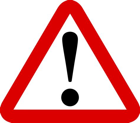 Download Warning Signs Png Danger Sign Png Transparent Png
