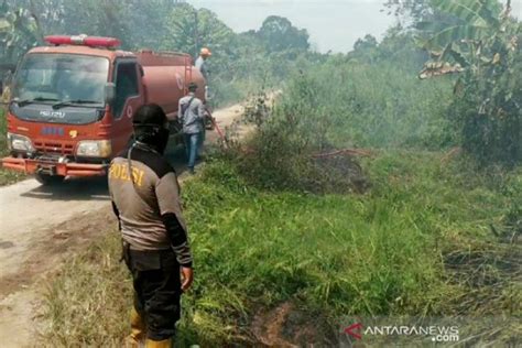 Empat Warga Jadi Tersangka Pembakar Lahan Antara News Kalimantan Selatan