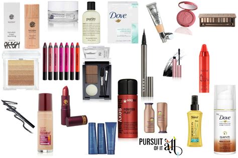 the only beauty products women need pursuit of it all