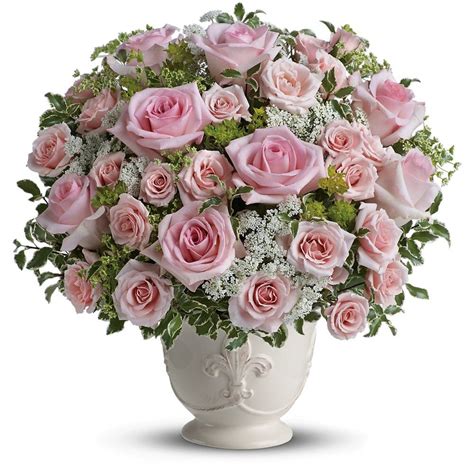 Telefloras Parisian Pinks With Roses Pink Flowers