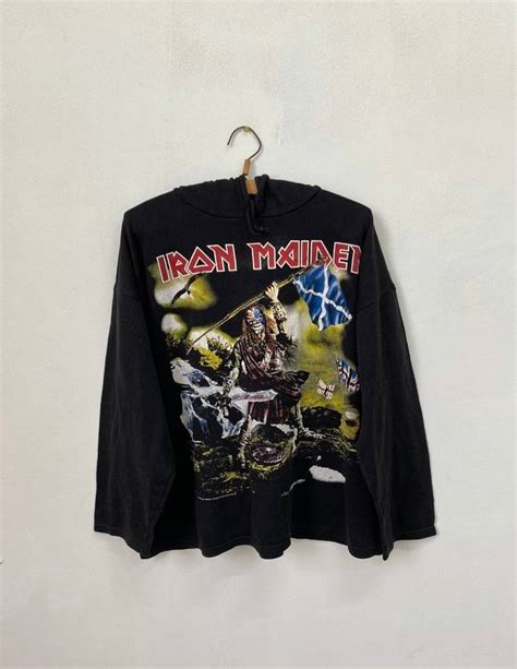 Vintage Vintage 1998 Iron Maiden Hoodie Like Acdc Metallica Grailed