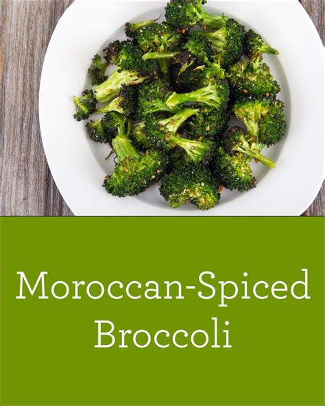 Moroccan Spiced Broccoli Amy Myers Md Recipe Raw Food Recipes