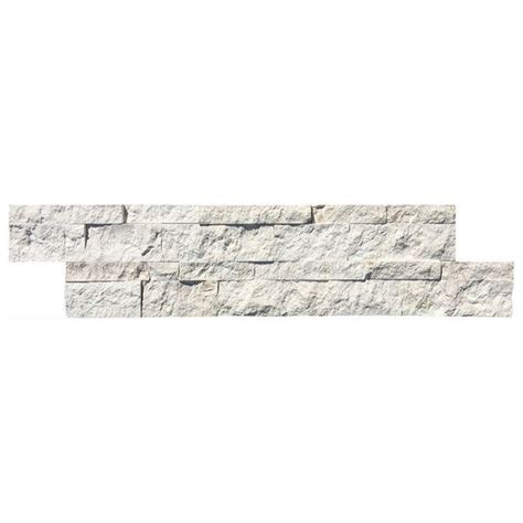 Tiara Beige Limestone 6x24 Ledger Panel Traditional Siding And