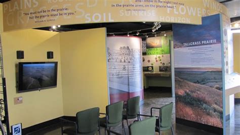 Visitor Center Exhibits Tallgrass Prairie National Preserve Us