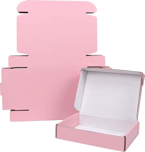 8x55x16 Inches Pink Shipping Boxes Set Of 20 Small Corrugated