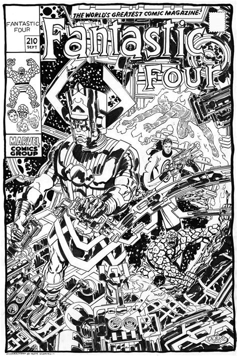 Reimagined Fantastic Four 210 Cover Commission By John Byrne Draws