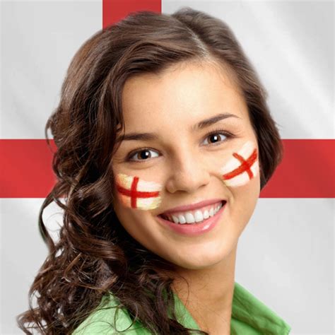 The association of the red cross as an emblem of england can be traced back to the late middle ages. Make England flag face paint online like a true football fan
