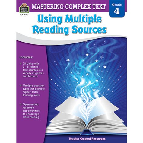 Mastering Complex Text Using Multiple Reading Sources Grade 4 TCR8062