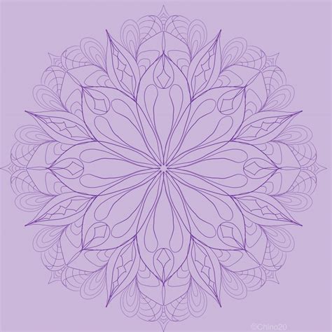 Lilac Mandala Chino20