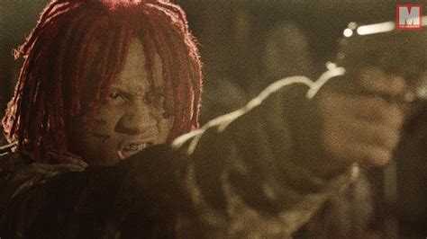 Trippie Redd Y Travis Scott Aniquilan Zombies En ‘dark Knight Dummo