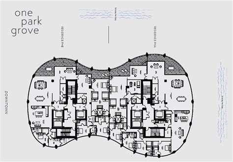 Penthouse Apartment Seattle House Plan Luxury Goods Schematic Floor Plan Plan Idea