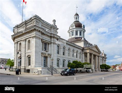 City Hall Ontario Street Kingston Ontario Canada Stock Photo Alamy