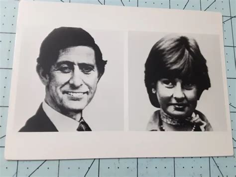 Prince Charles Princess Diana Age Progression Postcard Rare 1986 5