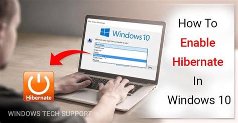 How To Enable Hibernate In Windows 10 Windows 10 Hibernation Enabling