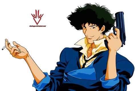 Spike Spiegel Cowboy Bebop Render By Obedragon On Deviantart