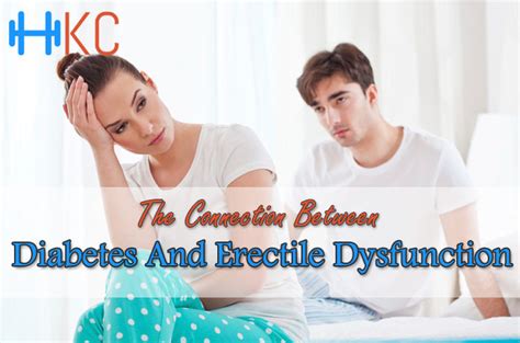 The Connection Between Diabetes And Erectile Dysfunction