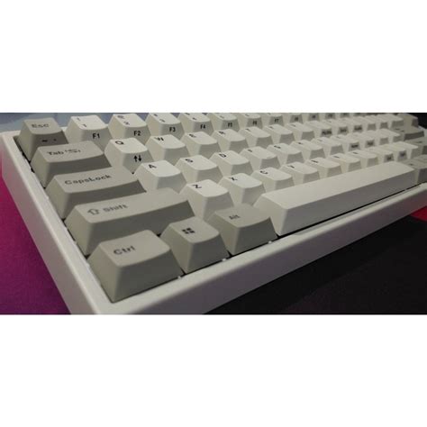 คีย์บอร์ด Leopold Fc660m Mechanical Keyboard Two Tone White Silent Red